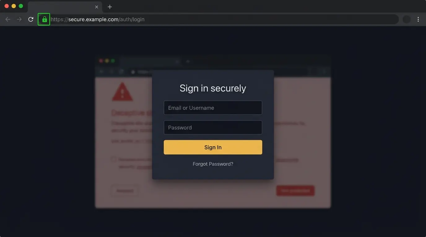 Mobile Login and Device Safety